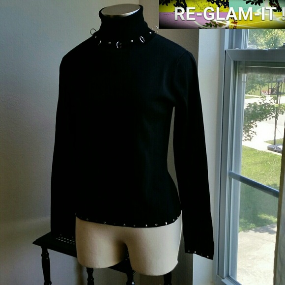 COLOUR WORKS..BEAUTIFUL STUDS TOP - Picture 4 of 7